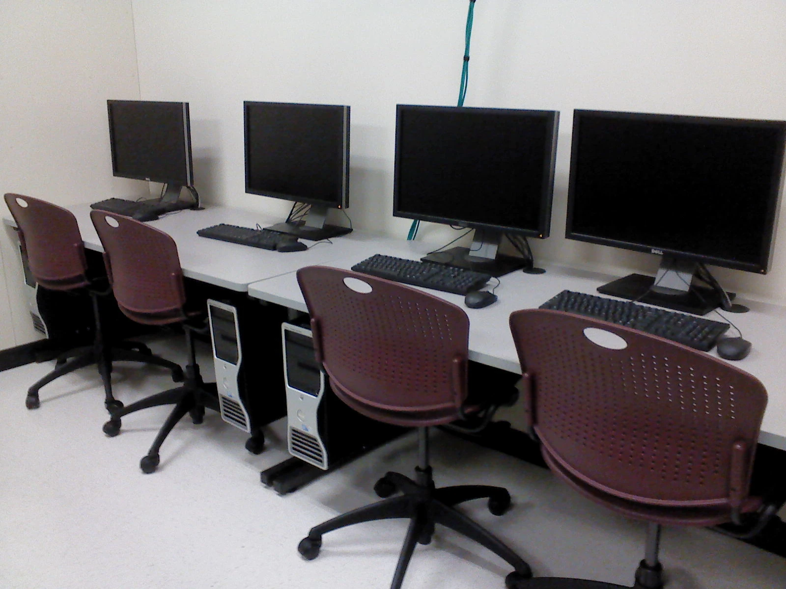 A photo of the Isolated Network Lab